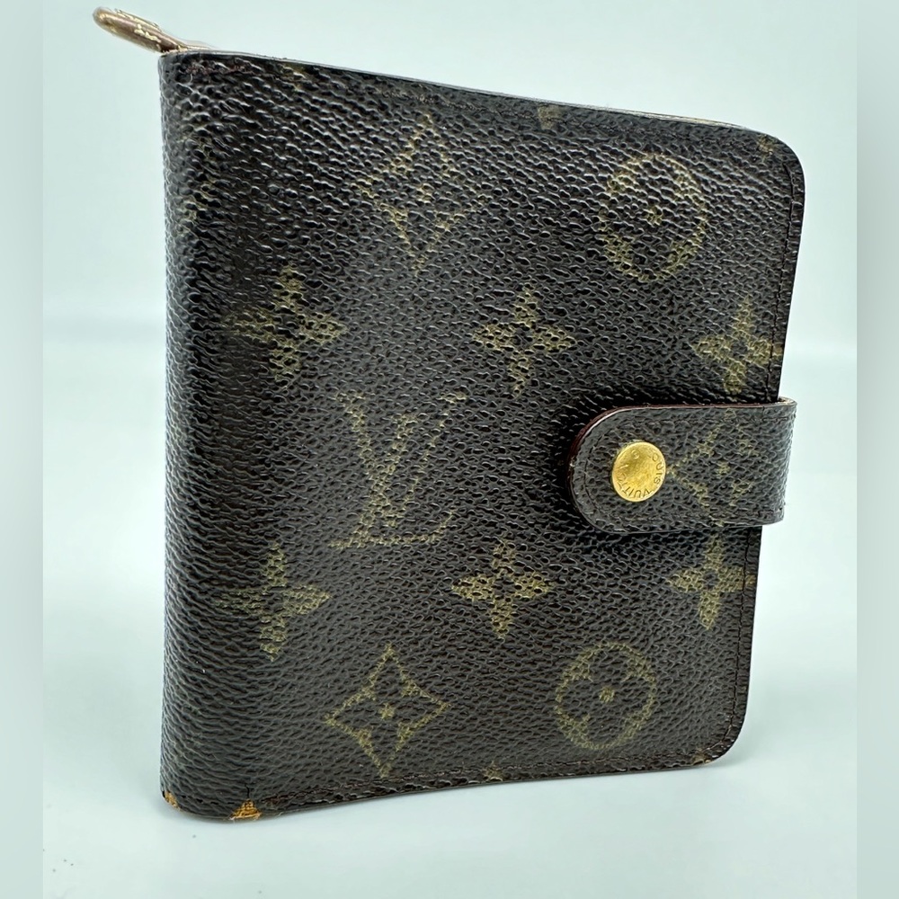 Authentic Vintage Louis Vuitton Compact Zipper Large Wallet‎ Timeless Unisex